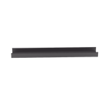 Canaleta FiberRunner™ 12X4, de PVC Rígido, Color Negro, 1.8 m de Largo