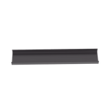 Canaleta FiberRunner™ 12X4, de PVC Rígido, Color Negro, 1.8 m de Largo