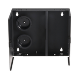 Caja de Conexión de Fibra Óptica, Para Montaje en Pared, Acepta 2 Placas FAP o FMP, Hasta 48 Fibras, Color Negro