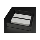 Gabinete Metálico de Seguridad para DVR/NVR, Ancho 396 mm x 78 mm de Alto x