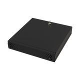 Gabinete Metálico para DVR/NVR. Tamaño Max. de DVR/NVR: 445 x 88 x 400mm (An.xAl.xProf.). Compatible con Fuente SLIM.