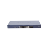 Switch No Administrable Gigabit de 24 Puertos 10/100/1000 Mbps, Con Modo Extendido Para Envió de Datos de Hasta 200 m