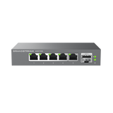 Switches de red Multi-Gigabit de 2.5G No Administrable / 5 Puertos RJ45 de 100/1000/2500Mbps / 1 puerto de fibra SFP+