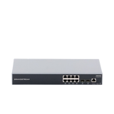 Switch Gigabit Administrable / 8 puertos 10/100/1000 Mbps + 2 Puertos SFP Uplink / Compatible con GWN Cloud.