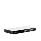 Switch Gigabit Administrable / 24 puertos 10/100/1000 Mbps + 4 Puertos SFP Uplink / Compatible con GWN Cloud.