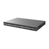 Switch Gigabit  Administrable / 48 puertos 10/100/1000 Mbps + 6 Puertos SFP+ / Compatible con GWN Cloud.