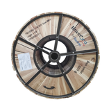 Carrete de 4 km de Fibra Óptica Aérea Figura 8 G.652D, Monomodo de 24 Hilos, Exterior, Span 100, Loose Tube