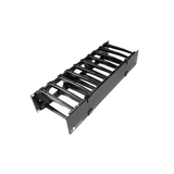 Organizador de Cable Horizontal RouteIT, Sencillo, Para Rack de 19in, 6in de profundidad, 1UR