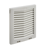 Rejilla de Escape Para Ventilador con Filtro HG, Protección IP54, Compatible con Ventiladores HF10 de 10 in, De Plástico, Color Gris Claro