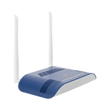 ONU Dual GPON/EPON con Wi-Fi en 2.4 GHz + 1 puerto SC/APC + 1 puerto LAN Gigabit + 1 puerto LAN Fast Ethernet + 1 puerto FXS + 1 puerto CATV, hasta 300 Mbps vía inalámbrico