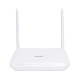 ONU GPON WiFi 2.4/5 GHz, Compatible con OLT´s de Terceros, MIMO 2x2, 4 puertos Gigabit + 1 POTS + USB, conector SC/UPC