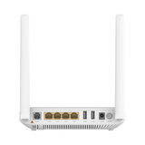 ONU GPON WiFi 2.4/5 GHz, Compatible con OLT´s de Terceros, MIMO 2x2, 4 puertos Gigabit + 1 POTS + USB, conector SC/UPC