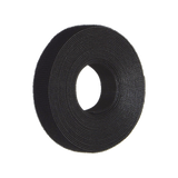 Rollo de Cinta de Contacto, de 15 Pies (4.5m) de Largo, 19.1 mm de Ancho, Color Negro