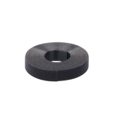 Rollo de Cinta de Contacto, de 15 Pies (4.5m) de Largo, 19.1 mm de Ancho, Color Negro