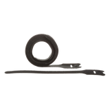 Kit de 10 Cintas de Contacto, de 12.7mm (.50in) de Ancho, 203mm (8in) de Largo, Color Negro