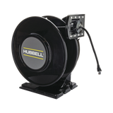 Carrete Industrial Negro de 50 ft (15.34 m) Cable CAT6.