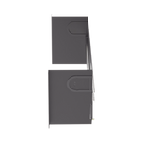 Soporte Industrial Para Instalar Equipos de Montaje en Riel DIN, Para Racks o Gabinetes Estándar de 19in, de 4UR, Color Negro
