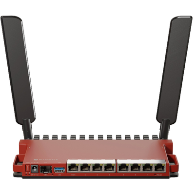 Galopa Router Router inalámbrico 2.4GHz AX / 8 puertos Gigabit / 1 SFP 2.5Gbps/ Sopo ...