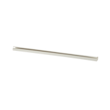 Canaleta LD10 de PVC rígido, con cinta adhesiva para instalación sin herramientas, de 38.4 x 24 x 3048 mm, Color Blanco Mate