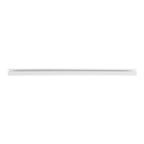 Canaleta LD10 de PVC rígido, con cinta adhesiva para instalación sin herramientas, de 38.4 x 24 x 1828.8 mm, Color Blanco