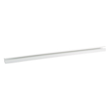 Canaleta LD10 de PVC rígido, con cinta adhesiva para instalación sin herramientas, de 38.4 x 24 x 1828.8 mm, Color Blanco