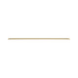 Canaleta LD3 de PVC rígido, con cinta adhesiva para instalación sin herramientas, 19.6 x 11.2 x 1828.8 mm, Color Blanco Mate