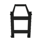 Rack Móvil de Acero de 2 Postes, 45 UR, Incluye 4 Ruedas Uso Rudo.