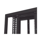 Gabinete Profesional para Telecomunicaciones de 24UR, 600 mm de Ancho x 1000 mm de Profundidad, Se envía el Gabinete Armado.
