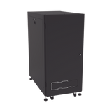 Gabinete Profesional para Telecomunicaciones de 24UR, 600 mm de Ancho x 1000 mm de Profundidad, Se envía el Gabinete Armado.