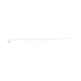 Cincho de plástico, Color Natural, 4.8 x 370 mm, Ideal para sujeción de cables (Bolsa con 100 piezas)