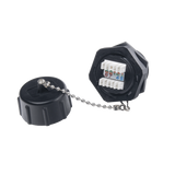 Jack Industrial RJ45 Categoría 6 Blindado, IP67 (Waterproof)