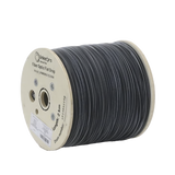 Carrete de 2 km de Fibra Óptica Drop Plana, Interior/Exterior G.657A2 Monomodo de 1 hilo (unifibra), Dieléctrica, Forro Negro, Compatible con Conectores FASC, FASCUP, FASCLC