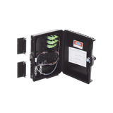Caja Terminal Montada en Pared 16 Núcleos con Divisor 1x8 - Fibralink