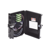 Cierre de Empalme para 24 fusiones de fibra óptica, Interior/Exterior, con 16 acopladores SC/APC y splitter 1x16 SC/APC Incluido, IP65