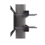 Herraje para Fijación a Pared, Torre o Poste compatible con LP-FORTE-09U-R3.