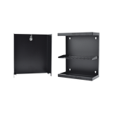 Gabinete con Punto de Consolidación de 24 Puertos, Compatible con conectores Keystone, Instalación en Pared o techo falso, Se envía el Gabinete Armado.