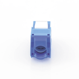 Módulo Jack Keystone Cat5e (toolless), con terminación en ángulo 180 º Color Azul, Compatible con Faceplate y Patchpanel Linkedpro