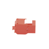 Módulo Jack Keystone Cat5e (toolless), con terminación en ángulo 180 º Color Rojo, Compatible con Faceplate y Patchpanel Linkedpro