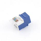 Módulo Jack Cat6 sin herramienta (toolless) keystone - Color Azul