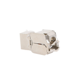 Módulo Jack Keystone Cat6A Blindado (STP) sin herramienta (toolless) para faceplate