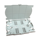 Charola de Empalme para Fibra Óptica, Protección para 24 Empalmes de Fusión o Mecánicos, Compatible con Distribuidor LPODF8002