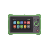 OTDR Touch para Pruebas en los Enlaces de Fibra Óptica / Longitudes de onda  1310nm y 1550nm / Función VFL 10mW / Función OPM / Función de Mapeo de cables de Red RJ45 / Recargable / Distancia de prueba de hasta 260km