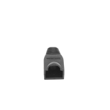 Bota Plástica para protección de Plug RJ45, Color Negro