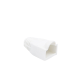 Bota Plástica para protección de Plug RJ45, Color Blanco