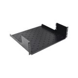 Rack Abierto de Montaje en Pared, de 19in, de 2 Unidades de Rack, con Charola de 460 mm de Profundidad, Se envía el Gabinete Armado.