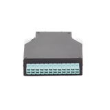 Distribuidor de Fibra Óptica para Riel Din, 12 Acopladores LC/UPC Duplex Multimodo con Charola de Empalme