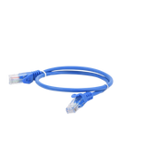 Cable de parcheo UTP Cat5e - 0.5 m - azul