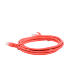Cable de Parcheo UTP Cat5e - 2.0m. - Rojo
