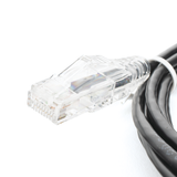 Cable de Parcheo Slim UTP Cat6 - 3 m Negro Diámetro Reducido (28 AWG)