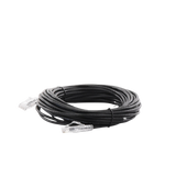 Cable de Parcheo Slim UTP Cat6A - 10 m Negro, Diámetro Reducido (28 AWG)